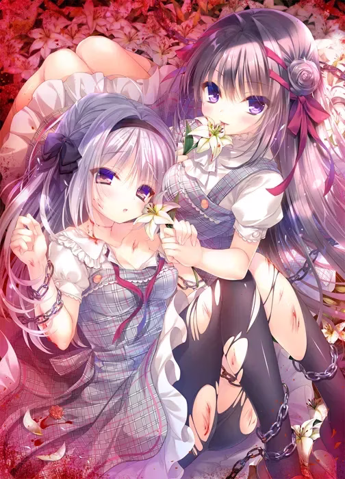 【PC+KRKR】真愛の百合は赤く染まる/真爱的百合被染成红色